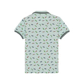 Boys Printed Polo T-Shirt